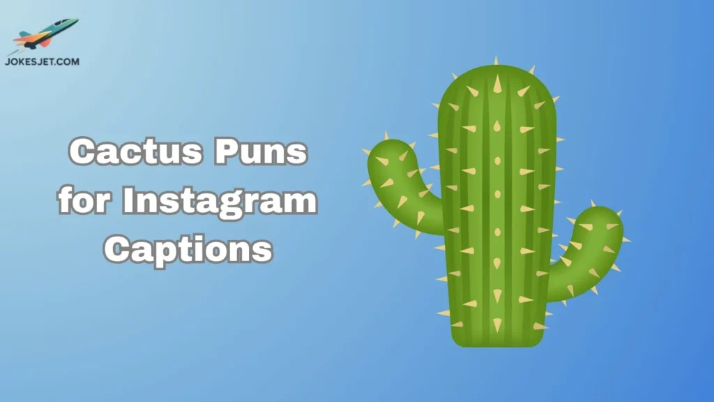 Cactus Puns for Instagram Captions