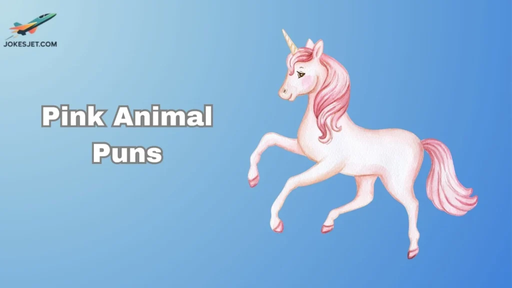 Pink Animal Puns
